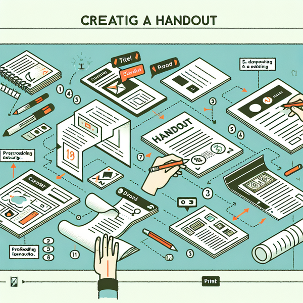 Wie macht man ein Handout?