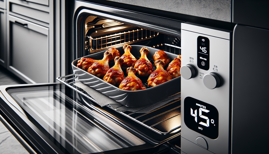 Haut sollte knusprig-braun sein - Wie lange brauchen Hähnchenschenkel im Backofen?