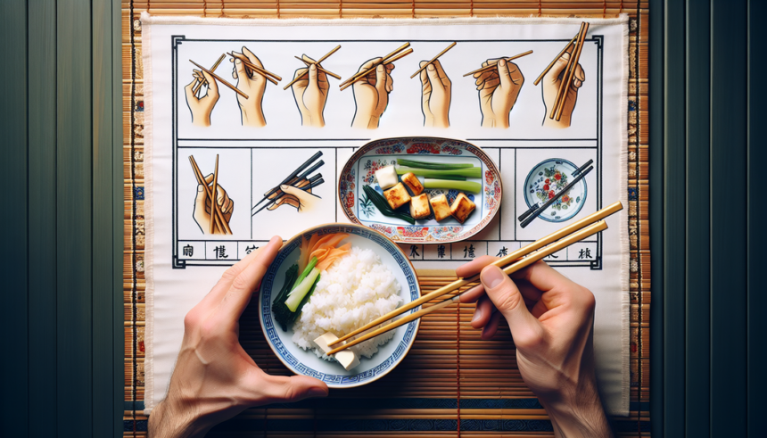 Wie isst man mit Stäbchen?