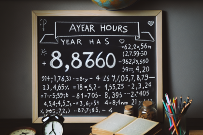Wie viele Stunden hat ein Jahr?