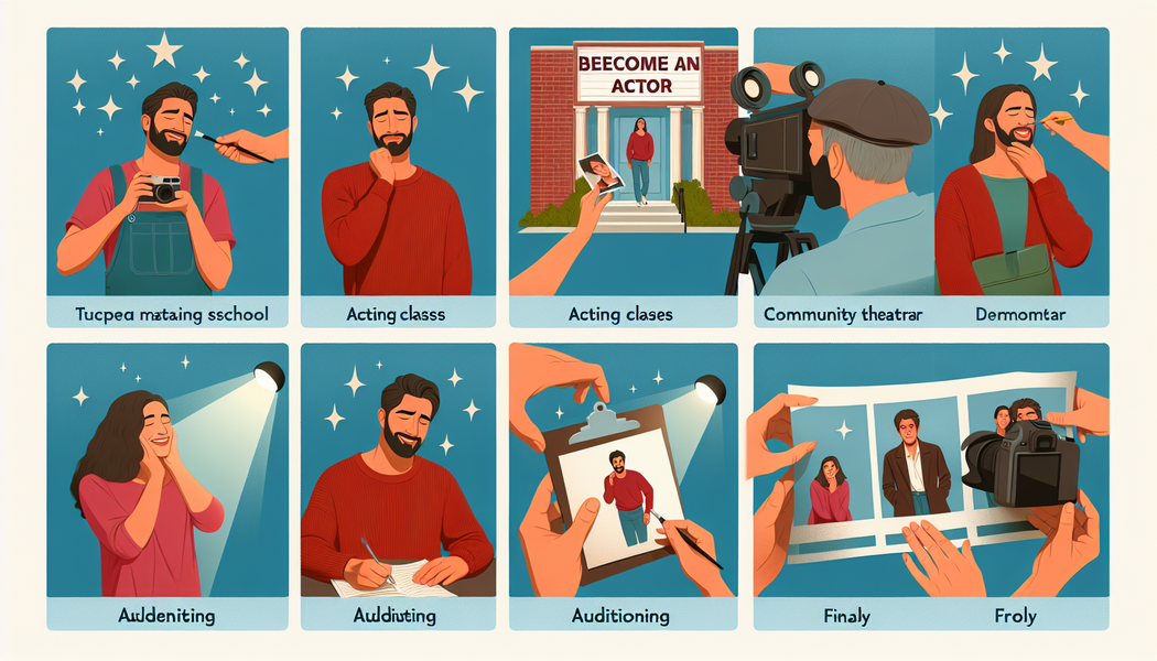 Wie wird man Schauspieler?