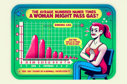 Wie oft pupst eine Frau am Tag?