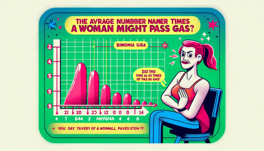 Wie oft pupst eine Frau am Tag?