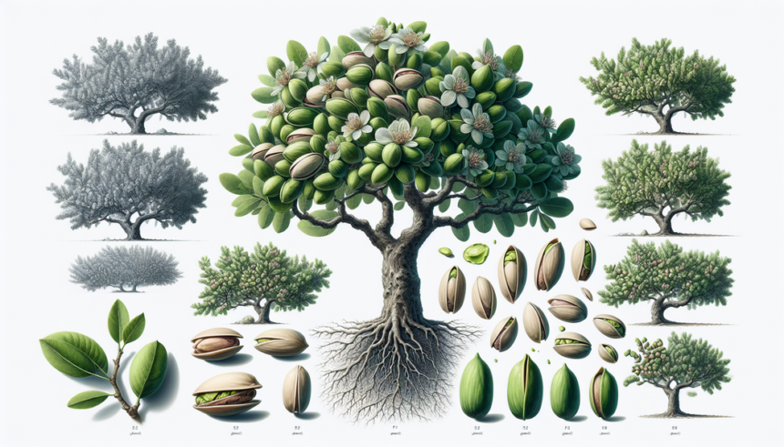 Wie wachsen Pistazien?