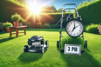 Wie lange darf man Rasen mähen?