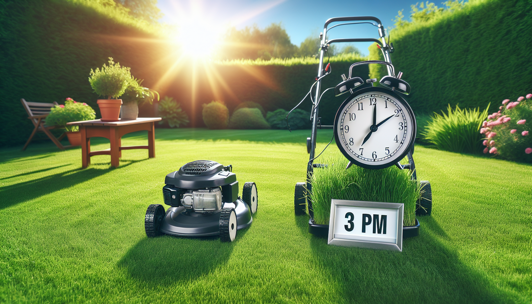 Wie lange darf man Rasen mähen?