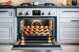 Wie lange brauchen Hähnchenschenkel im Backofen?