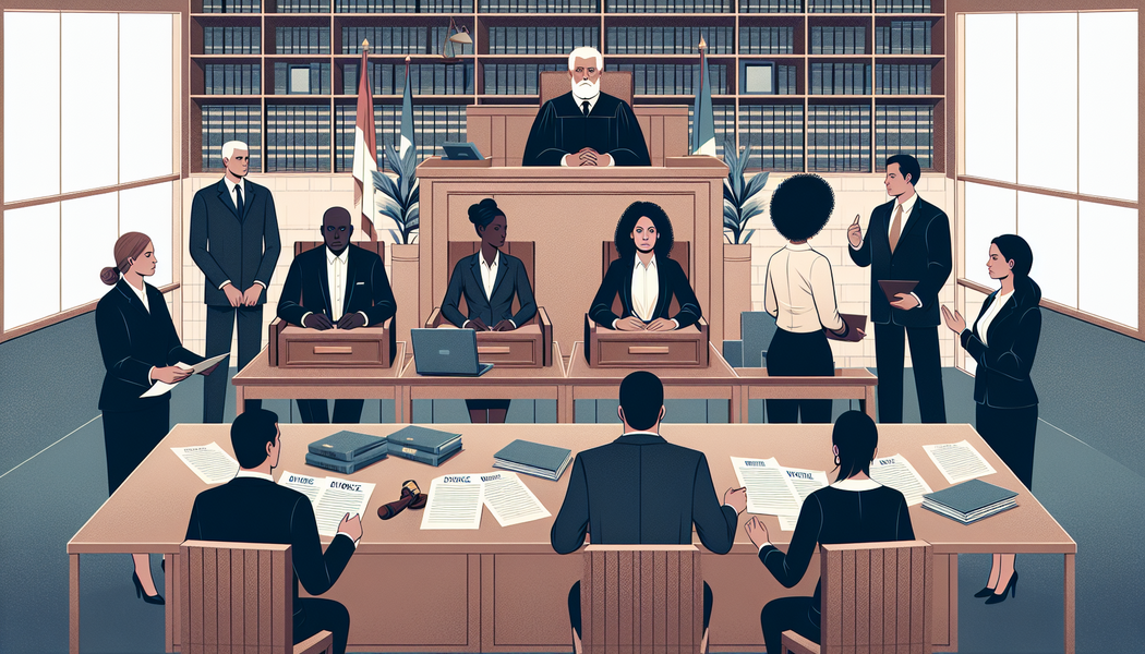 Wie läuft eine Scheidung ab?