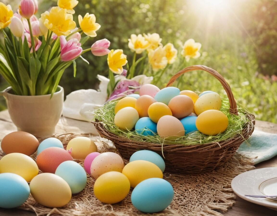 Ostergrüße werden häufig im Familienkreis ausgetauscht - Wann wünscht man frohe Ostern? Traditionen und Bräuche im Überblick