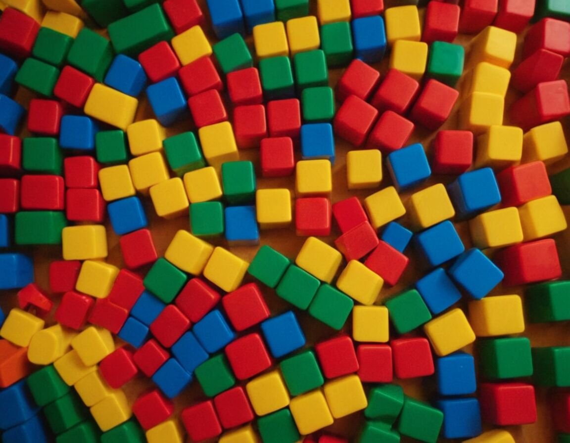 Kreative Bausteine fördern die Fantasie und Problemlösung - Die besten Spielzeuge ab 6 Monaten: Förderung der Entwicklung und des Spielspaßes