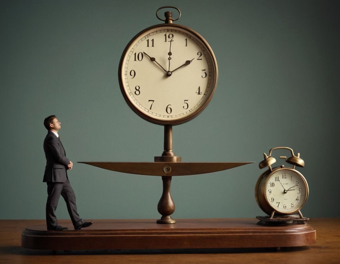 Balance zwischen Eile und Überlegung finden - Alles hat seine Zeit: Die Kunst des richtigen Timings im Leben und Beruf