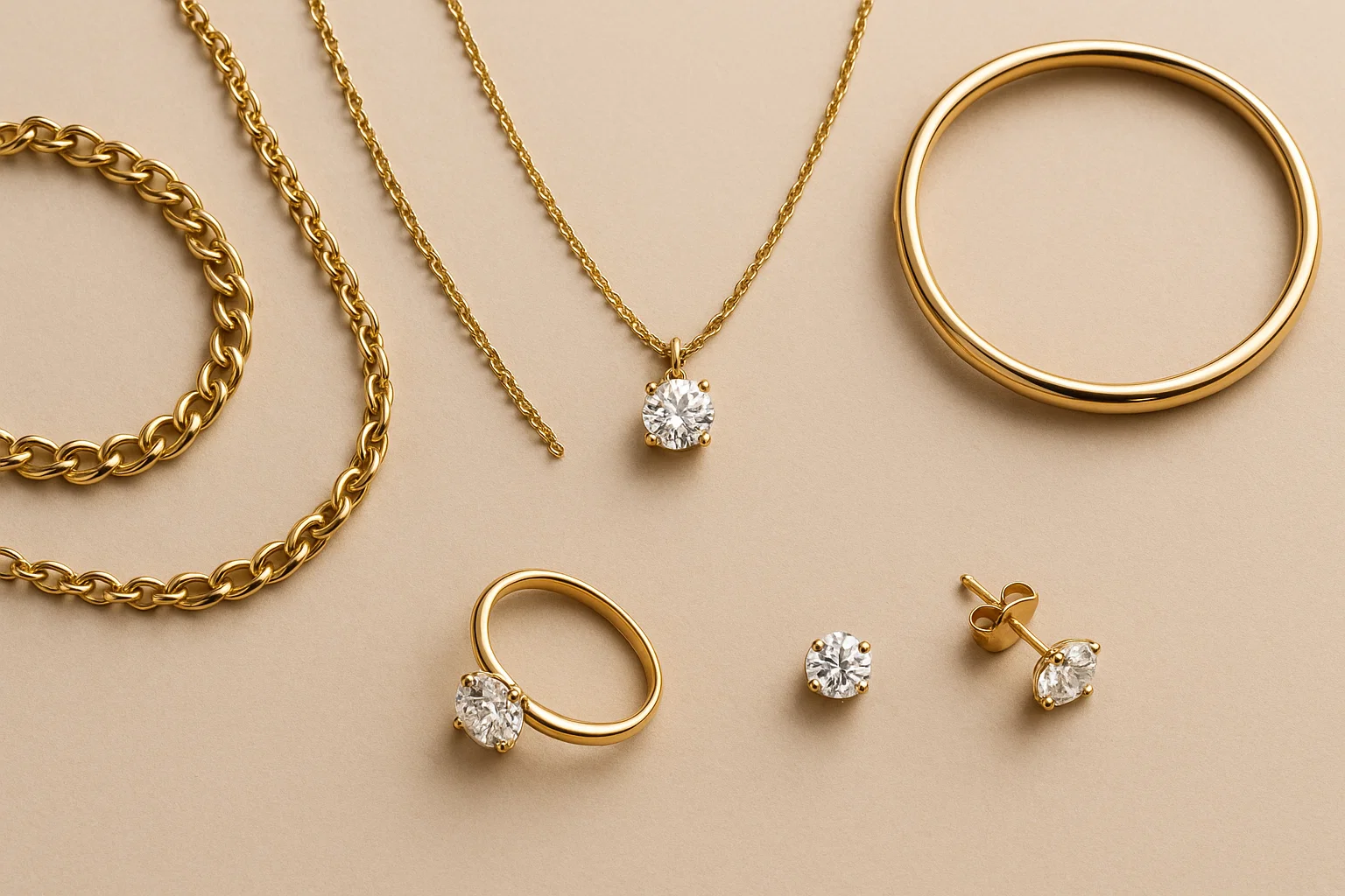 Perfekte Schmuckausstattung