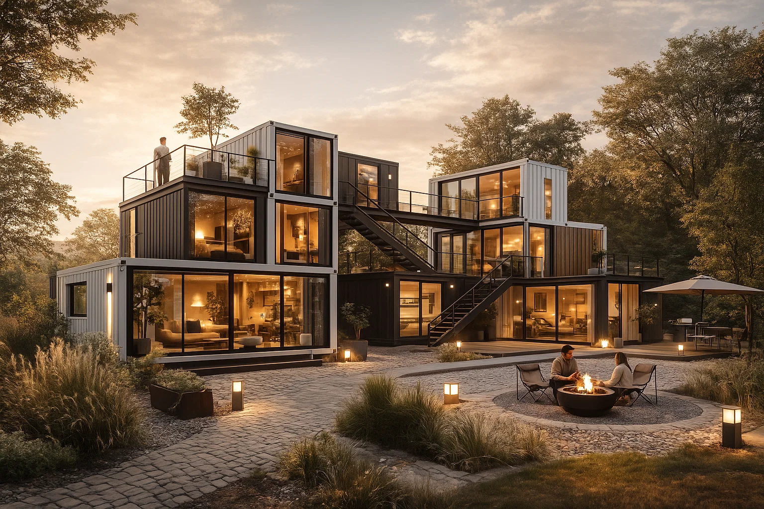 Modulare Wohncontainer