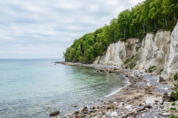 Ostseeküste mit Steilufer und ruhiger See